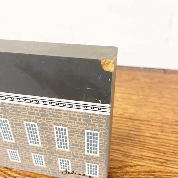 The Cat’s Meow | Vintage 1995 Series XIII Harrisburg Public Library Mini Wooden - Picture 8 of 8